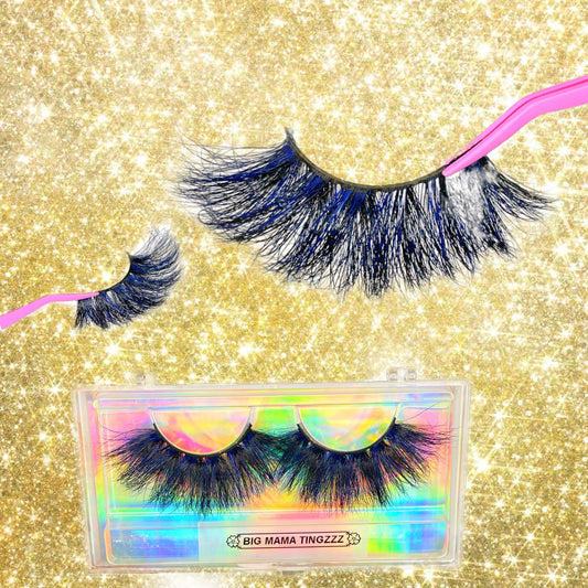 Big Mama Tingzzz 25 MM Mink Colorful Lash